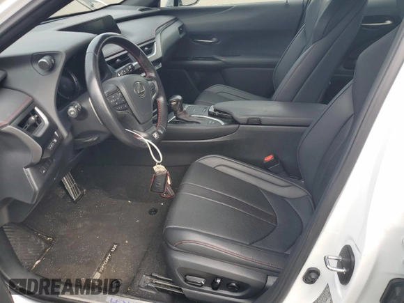 2022 Lexus UX 250h F Sport with VIN JTHR9JBH9N2060634, listed as a Copart auction lot 69170564 with 48,340 mi miles and Salvage Title. Bid and sale history available at DreamBid. Image 7.