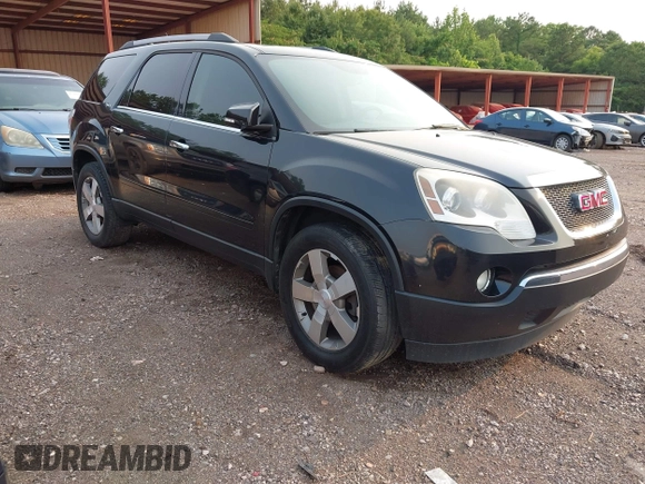 2012 GMC Acadia SLT2 with VIN 1GKKRSED9CJ334780, listed as a IAAI auction lot 42354952 with 145,273 mi miles and . Bid and sale history available at DreamBid. Image 1.