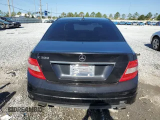 2011 Mercedes-Benz C with VIN WDDGF5EB1BR133861, listed as a Copart auction lot 53059035 with 81,218 mi miles and Salvage Title. Bid and sale history available at carsss.com. Image 6.
