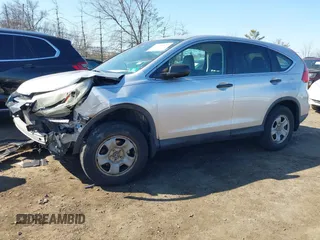 2016 Honda CR-V LX with VIN 2HKRM4H3XGH633670, listed as a IAAI auction lot 41765499 with 74,775 mi miles. Bid and sale history available at carsss.com. Image 2.