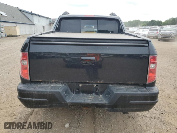 2010 Honda Ridgeline RTL with VIN 5FPYK1F5XAB014004, listed as a Copart auction lot 62848595 with 131,920 mi miles and Clean title. Bid and sale history available at DreamBid. Image 6.