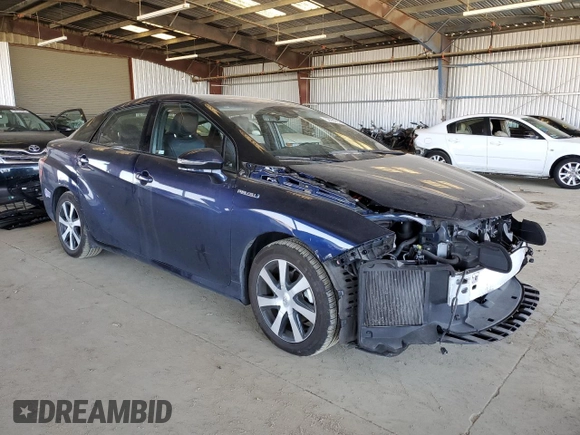 2019 Toyota Mirai with VIN JTDBVRBD4KA006864, listed as a Copart auction lot 59985375 with 42,569 mi miles and Salvage title. Bid and sale history available at DreamBid. Image 4.