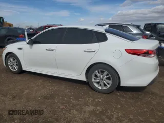 2018 Kia Optima LX with VIN 5XXGT4L35JG230717, listed as a Copart auction lot 47871735 with 89,576 mi miles and Salvage Title. Bid and sale history available at carsss.com. Image 2.