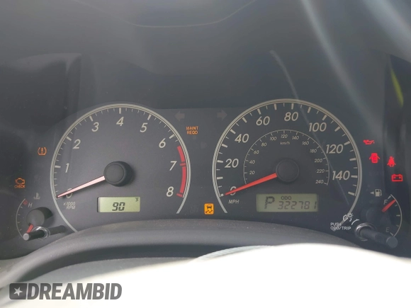2010 Toyota Corolla with VIN JTDBU4EE0A9110049, listed as a IAAI auction lot 42468082 with 322,781 mi miles and . Bid and sale history available at DreamBid. Image 7.