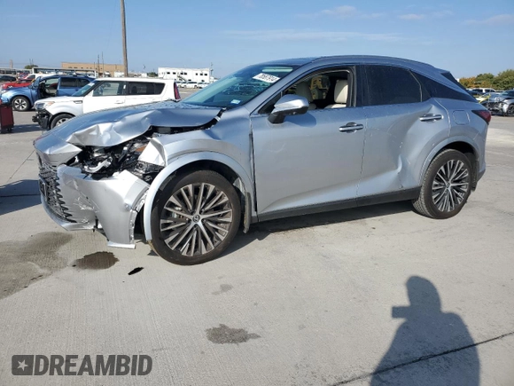 2024 Lexus RX with VIN 2T2BAMBA2RC038010, listed as a Copart auction lot 78587914 with 4,521 mi miles and Salvage Title. Bid and sale history available at carsss.com. Image 1.