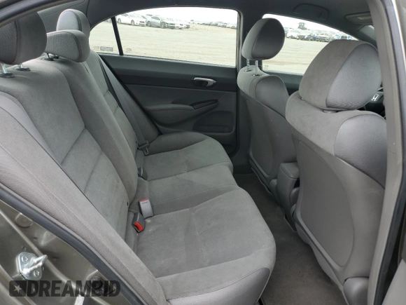 2008 Honda Civic LX with VIN 2HGFA16598H339946, listed as a Copart auction lot 54784655 with 110,205 mi miles and Salvage Title. Bid and sale history available at DreamBid. Image 10.