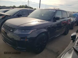 2019 Land Rover Range Rover Sport HST with VIN SALWS2SU9KA865166, listed as a Copart auction lot 76991024 with 57,065 mi miles and Salvage title. Bid and sale history available at DreamBid. Image 1.