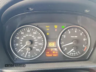 2007 BMW 3 Series 328i with VIN WBAVC535X7FZ74915, listed as a Copart auction lot 82082744 with 143,304 mi miles and Salvage Title. Bid and sale history available at carsss.com. Image 9.
