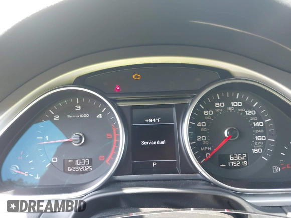 2014 Audi Q7 Premium Plus z VIN WA1LMAFE7ED004521, wystawiony jako IAAI lot #42547695 z przebiegiem 175 219 mil mil oraz . Historia ofert i sprzedaży dostępna na DreamBid. Obrazek 7.
