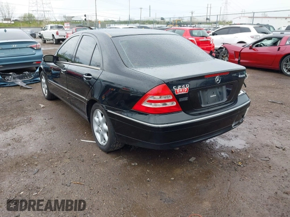 2004 Mercedes-Benz C 240 with VIN WDBRF81J74F451536, listed as a IAAI auction lot 41954471 with 104,629 mi miles and . Bid and sale history available at DreamBid. Image 3.