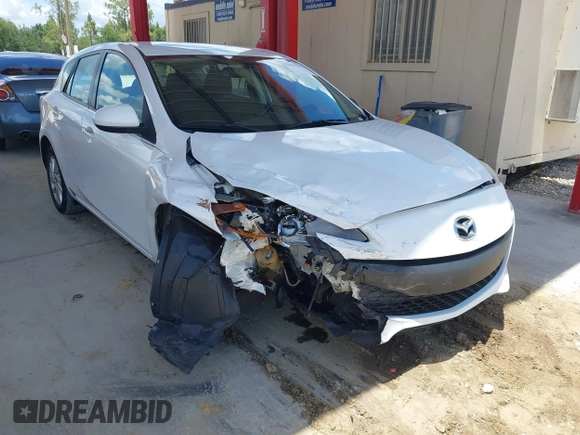 2013 Mazda 3 i Touring with VIN JM1BL1L76D1823157, listed as a IAAI auction lot 42488593 with 166,793 mi miles and . Bid and sale history available at DreamBid. Image 1.