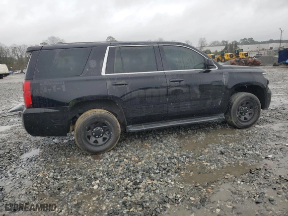 2020 Chevrolet Tahoe Commercial with VIN 1GNLCDEC7LR163850, listed as a Copart auction lot 44227795 with 56,040 mi miles and Salvage Title. Bid and sale history available at carsss.com. Image 3.