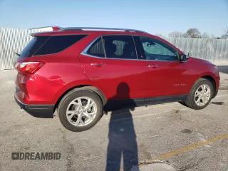 2018 Chevrolet Equinox Premier with VIN 3GNAXMEV2JS564813, listed as a Copart auction lot 52710195 with 70,042 mi miles and Salvage Title. Bid and sale history available at carsss.com. Image 3.