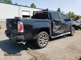 2017 GMC Canyon 4WD Denali with VIN 1GTP6EE11H1296082, listed as a Copart auction lot 65597584 with 89,113 mi miles and Salvage Title. Bid and sale history available at carsss.com. Image 3.