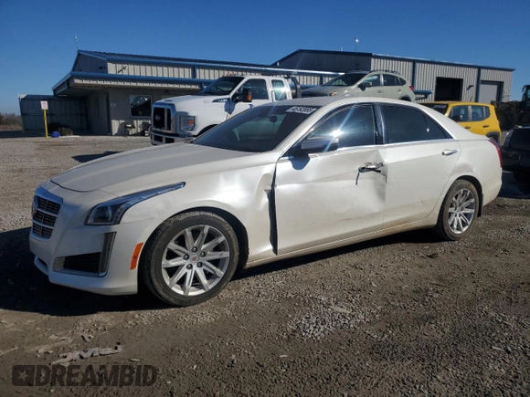 2014 Cadillac CTS Sedan RWD with VIN 1G6AP5SXXE0162218, listed as a Copart auction lot 46192085 with 119,249 mi miles and Salvage Title. Bid and sale history available at carsss.com. Image 1.