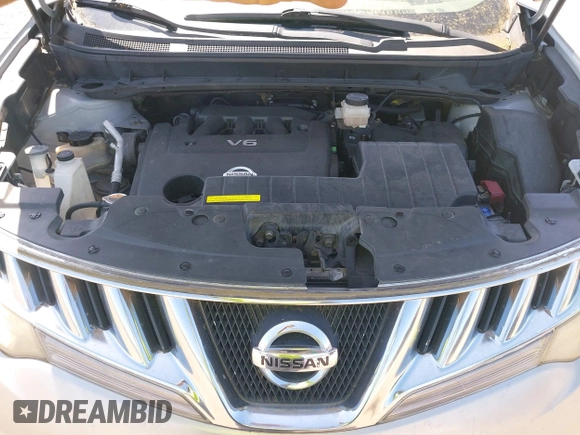 2010 Nissan Murano S with VIN JN8AZ1MU8AW011795, listed as a IAAI auction lot 42069867 with 153,847 mi miles. Bid and sale history available at carsss.com. Image 10.