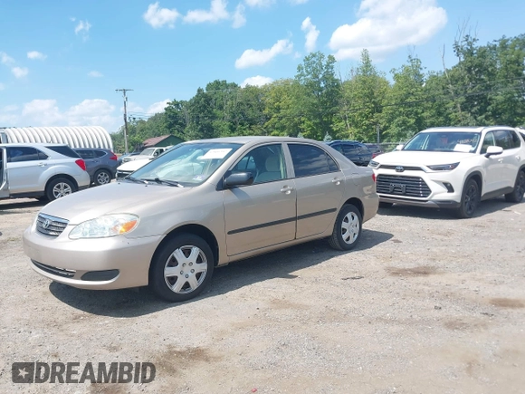 2007 Toyota Corolla CE with VIN 2T1BR32E27C834554, listed as a IAAI auction lot 42801347 with 282,589 mi miles and . Bid and sale history available at DreamBid. Image 2.