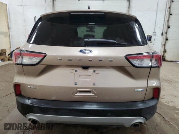 2020 Ford Escape SEL z VIN 1FMCU9H64LUC28297, wystawiony jako Copart lot #58693515 z przebiegiem 57 038 mil mil oraz Szkoda całkowita • Salvage title. Historia ofert i sprzedaży dostępna na DreamBid. Obrazek 6.