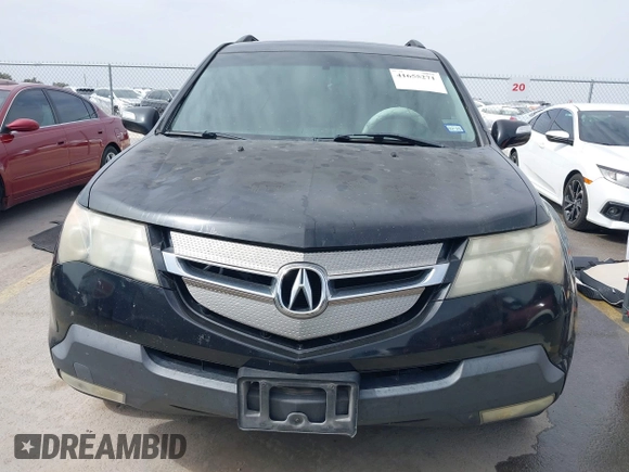 2007 Acura MDX with VIN 2HNYD28247H516905, listed as a IAAI auction lot 41655271 with 216,416 mi miles. Bid and sale history available at carsss.com. Image 6.