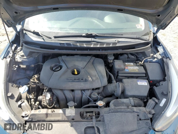 2014 Hyundai Elantra z VIN KMHDH6AH5EU027708, wystawiony jako Copart lot #49994285 z przebiegiem 213 201 mil mil oraz Tytuł czysty. Historia ofert i sprzedaży dostępna na DreamBid. Obrazek 11.