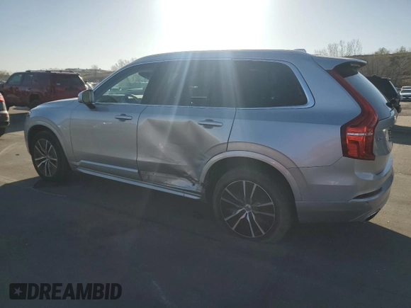 2020 Volvo XC90 Momentum with VIN YV4102PK5L1563600, listed as a Copart auction lot 52602275 with 50,305 mi miles and Salvage Title. Bid and sale history available at carsss.com. Image 2.