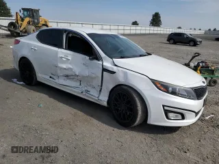 2015 Kia Optima LX with VIN 5XXGM4A75FG472322, listed as a Copart auction lot 61188005 with 139,002 mi miles and Salvage title. Bid and sale history available at DreamBid. Image 4.
