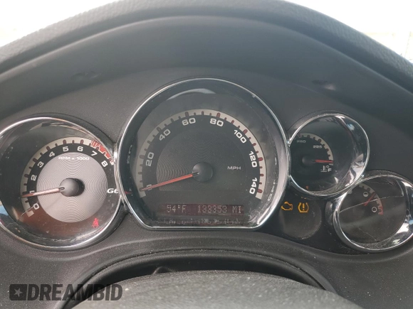 2009 Pontiac G6 with VIN 1G2ZL577094232011, listed as a Copart auction lot 77175054 with 133,353 mi miles and Salvage title. Bid and sale history available at DreamBid. Image 9.