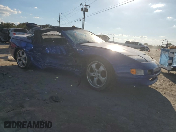 1993 Nissan 300ZX z VIN JN1RZ27H0PX001268, wystawiony jako Copart lot #72682324 z przebiegiem 169 605 mil mil oraz Tytuł czysty. Historia ofert i sprzedaży dostępna na DreamBid. Obrazek 4.