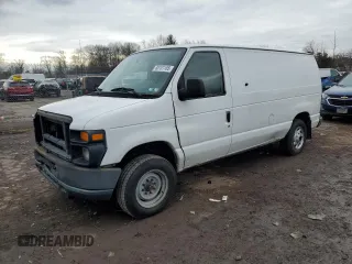 2012 Ford Econoline Cargo Commercial with VIN 1FTNE1EL7CDA36295, listed as a Copart auction lot 88101185 with 177,827 mi miles and Clean Title. Bid and sale history available at carsss.com. Image 1.