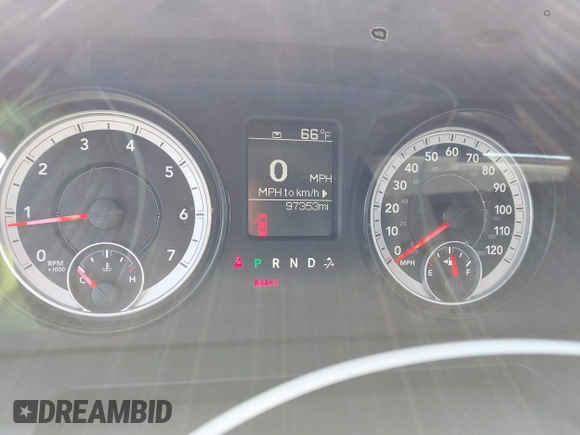 2014 Ram 1500 Express with VIN 3C6JR6AG5EG223055, listed as a IAAI auction lot 41707372 with 97,353 mi miles and . Bid and sale history available at DreamBid. Image 7.