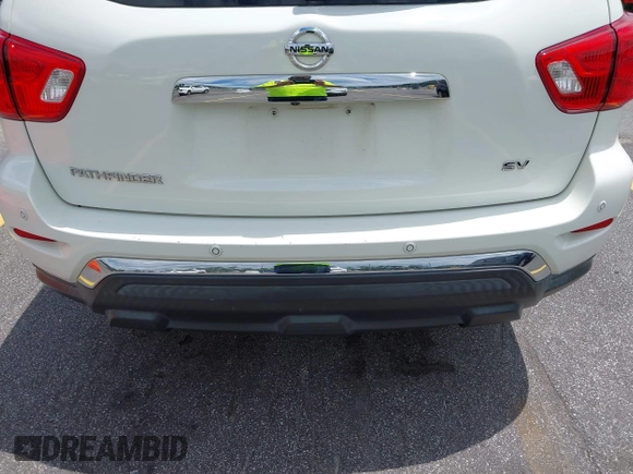 2017 Nissan Pathfinder S with VIN 5N1DR2MNXHC688880, listed as a IAAI auction lot 42362783 with 149,514 mi miles and . Bid and sale history available at DreamBid. Image 17.