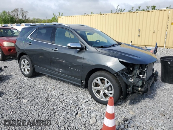 2019 Chevrolet Equinox Premier z VIN 2GNAXNEV5K6302984, wystawiony jako Copart lot #56033935 z przebiegiem 59 554 mil mil oraz Szkoda całkowita • Salvage title. Historia ofert i sprzedaży dostępna na DreamBid. Obrazek 4.