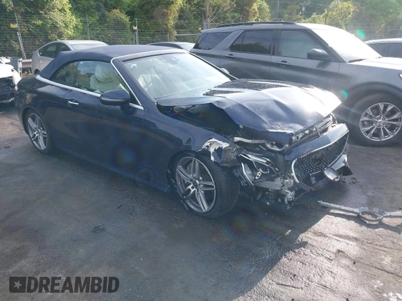 2019 Mercedes-Benz E 450 with VIN WDD1K6HB5KF101032, listed as a IAAI auction lot 42094341 with 47,523 mi miles and . Bid and sale history available at DreamBid. Image 1.