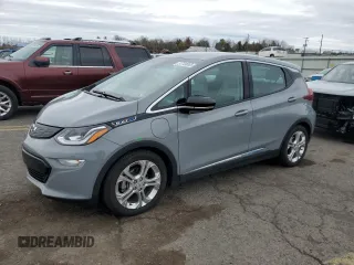 2021 Chevrolet Bolt EV LT with VIN 1G1FY6S09M4104738, listed as a Copart auction lot 51749065 with 56,454 mi miles and Salvage Title. Bid and sale history available at carsss.com. Image 1.