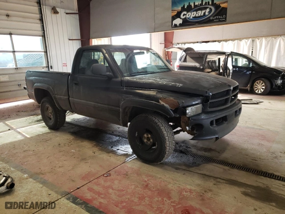 1999 Dodge Ram 1500 with VIN 1B7HF16Y4XS146923, listed as a Copart auction lot 48548615 with 247,260 mi miles and Salvage Title. Bid and sale history available at carsss.com. Image 4.