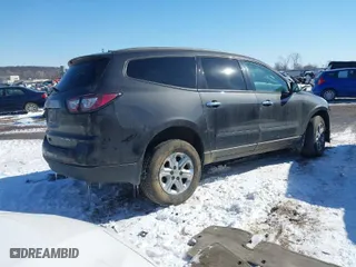 2016 Chevrolet Traverse LS with VIN 1GNKRFKD9GJ341751, listed as a IAAI auction lot 41614772 with 1 mi miles. Bid and sale history available at carsss.com. Image 4.