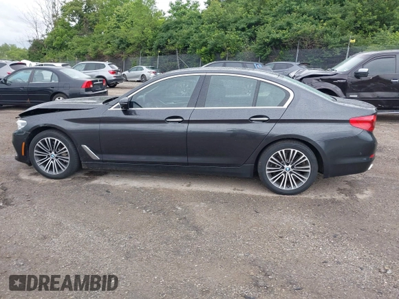2018 BMW 5 Series 540i xDrive with VIN WBAJE7C59JWC55346, listed as a IAAI auction lot 42300109 with 107,868 mi miles and . Bid and sale history available at DreamBid. Image 15.
