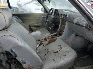 1981 Mercedes-Benz 380 380SL with VIN WDBBA45A1BB004630, listed as a Copart auction lot 87215664 with 8,882 mi miles and Salvage Title. Bid and sale history available at carsss.com. Image 7.