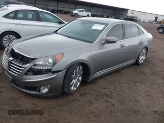 2012 Hyundai Equus Signature with VIN KMHGH4JH1CU049316, listed as a IAAI auction lot 41783497 with 80,331 mi miles and . Bid and sale history available at DreamBid. Image 2.
