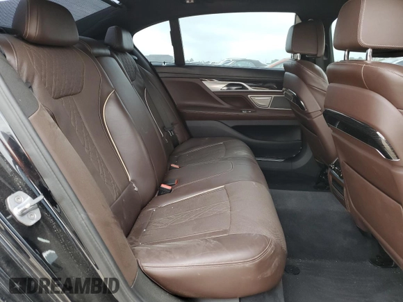 2017 BMW 7 Series 740i with VIN WBA7E2C37HG740680, listed as a Copart auction lot 45072763 with 76,828 mi miles. Bid and sale history available at carsss.com. Image 10.