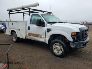 2008 Ford F-250 z VIN 1FDNF21508EE31135, wystawiony jako Copart lot #54377625 z przebiegiem 135 755 mil mil oraz Szkoda całkowita • Salvage title. Historia ofert i sprzedaży dostępna na DreamBid. Obrazek 4.