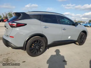 2024 Nissan Murano SV with VIN 5N1AZ2BJ6RC107802, listed as a Copart auction lot 87148574 with 45 mi miles and Non Repairable. Bid and sale history available at carsss.com. Image 3.