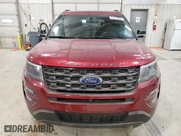 2016 Ford Explorer Sport with VIN 1FM5K8GT0GGA68312, listed as a Copart auction lot 51219855 with 87,337 mi miles and Salvage Title. Bid and sale history available at carsss.com. Image 5.