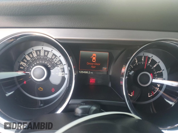 2013 Ford Mustang GT with VIN 1ZVBP8CF6D5230652, listed as a Copart auction lot 85567244 with 126,498 mi miles and Salvage Title. Bid and sale history available at carsss.com. Image 9.