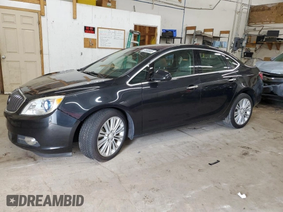 2014 Buick Verano with VIN 1G4PP5SK9E4163165, listed as a Copart auction lot 57680665 with 30,548 mi miles and Salvage title. Bid and sale history available at DreamBid. Image 1.