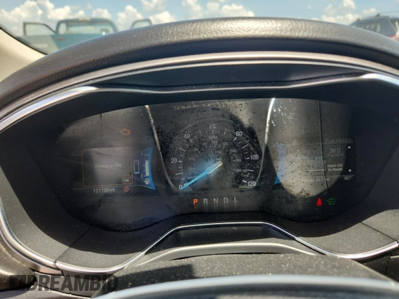 2017 Ford Fusion Hybrid SE with VIN 3FA6P0LU9HR356534, listed as a Copart auction lot 63660315 with 121,195 mi miles and Clean title. Bid and sale history available at DreamBid. Image 9.