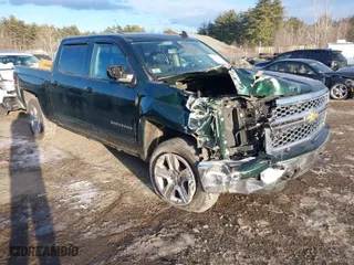 2015 Chevrolet Silverado 1500 LT with VIN 3GCUKREH7FG109509, listed as a IAAI auction lot 41303550 with 75,263 mi miles. Bid and sale history available at carsss.com. Image 1.