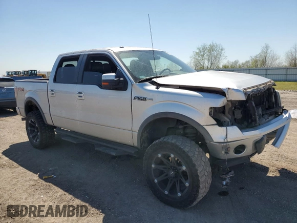 2013 Ford F-150 XL with VIN 1FTFW1EF9DKD79358, listed as a Copart auction lot 48627015 with 136,024 mi miles and Salvage Title. Bid and sale history available at carsss.com. Image 4.