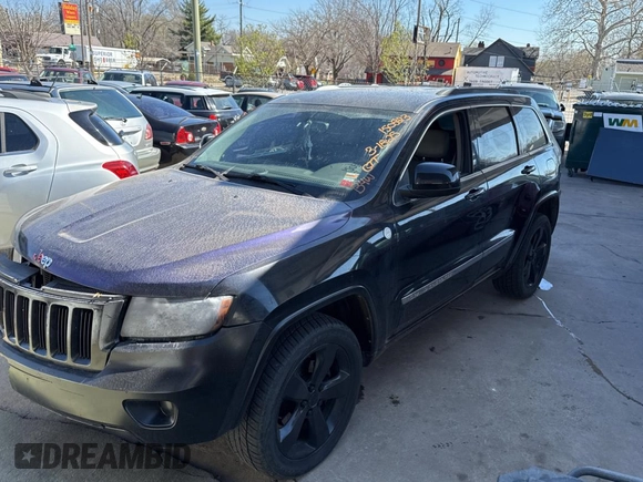 2011 Jeep Grand Cherokee 70th Anniversary with VIN 1J4RR4GT1BC543177, listed as a Copart auction lot 50194155 with 125,957 mi miles and Clean Title. Bid and sale history available at carsss.com. Image 2.
