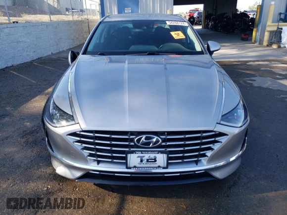 2020 Hyundai Sonata Hybrid Ultimate with VIN KMHL34JJ3LA012107, listed as a Copart auction lot 54268124 with 59,322 mi miles and Non Repairable. Bid and sale history available at carsss.com. Image 5.
